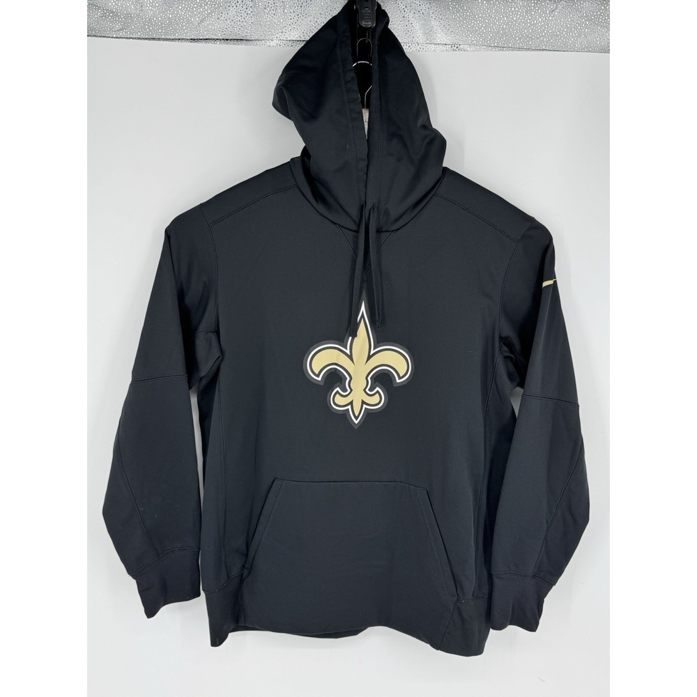 Nike NFL Team Apparel Men's Size Large Hoodie Sweatshirt New Orleans Saints N0
